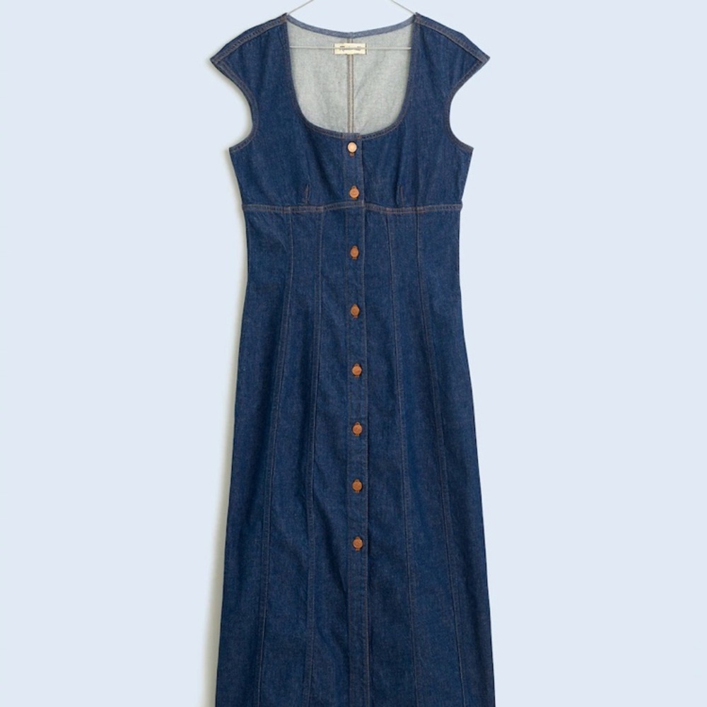 Madewell Denim dress sz 6